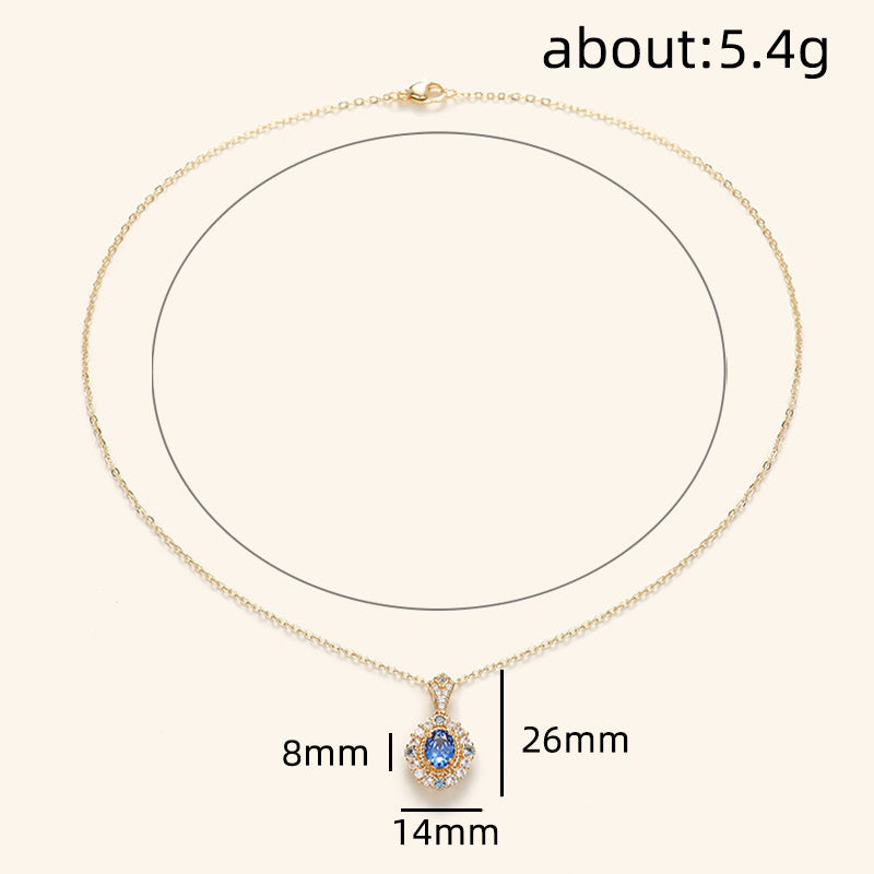 Huitan Luxury  Style Royal Necklace